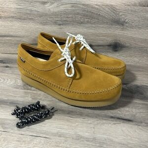 Clarks Originals Weaver GTX Moccasins Shoes Men 9.5 M Suede Fantastic Condition
